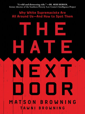 cover image of The Hate Next Door